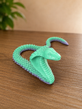 Articulated Cobra Snake - Green/Purple
