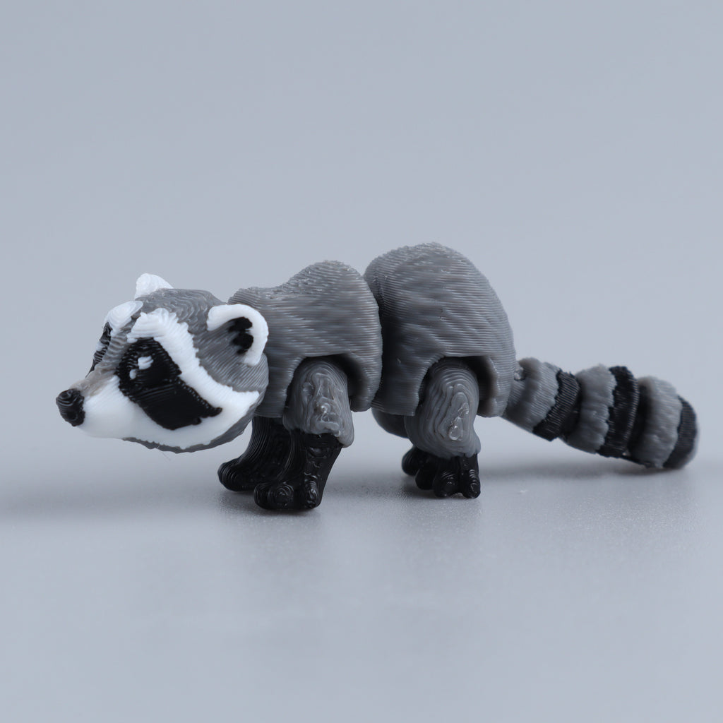 3D Printed Mini Fidget Creature Toy Pack – Articulated Party Favor Gift