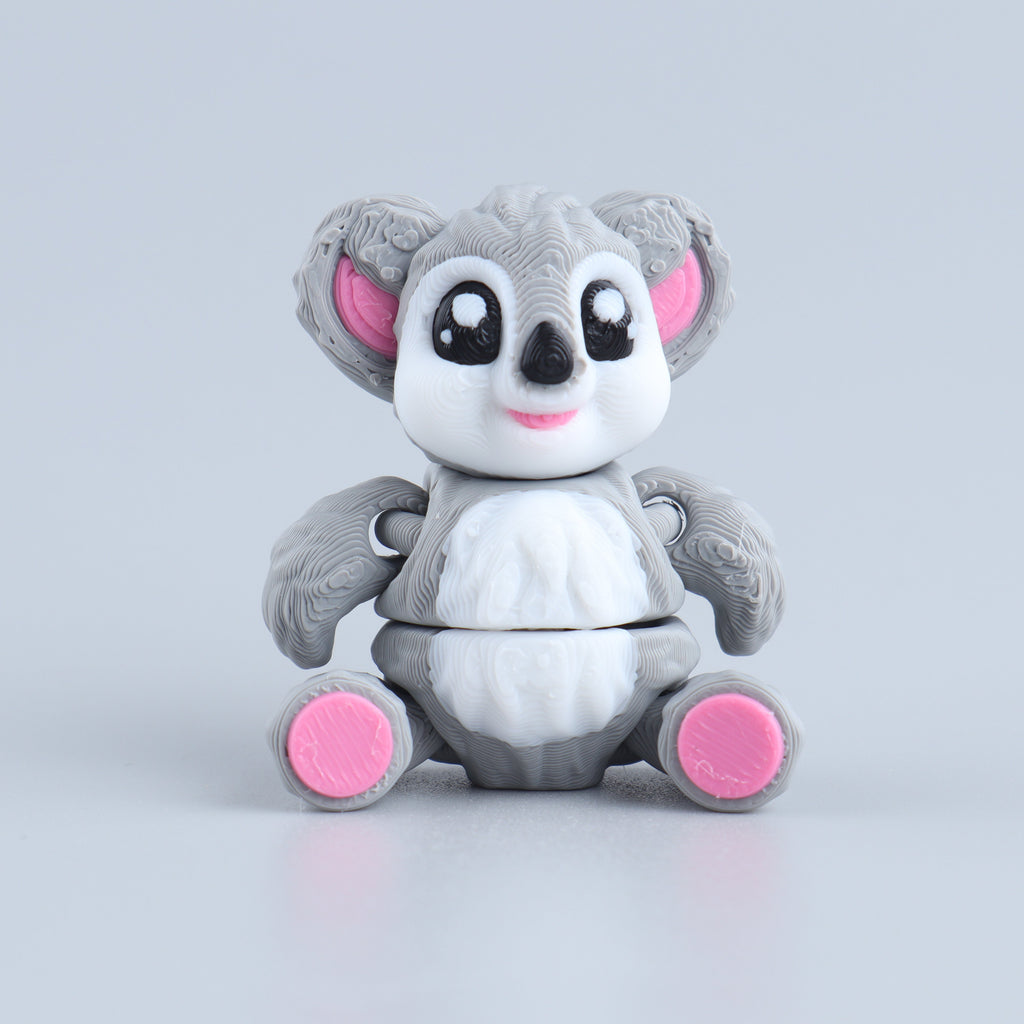 3D Printed Mini Fidget Creature Toy Pack – Articulated Party Favor Gift