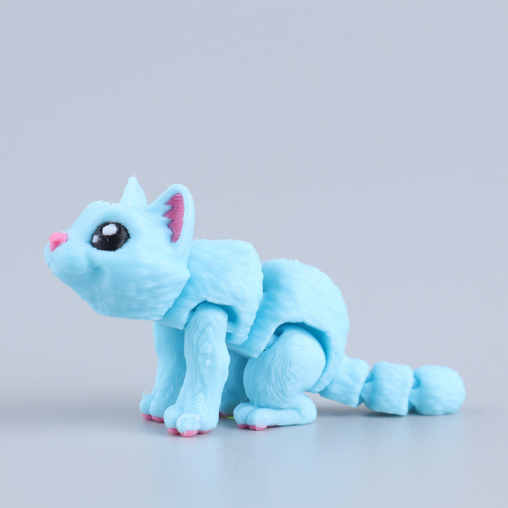 3D Printed Mini Fidget Creature Toy Pack – Articulated Party Favor Gift