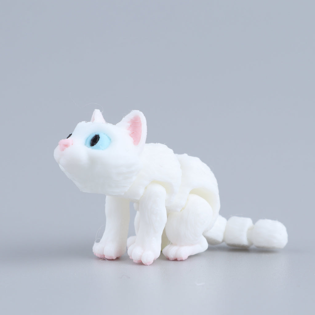 3D Printed Mini Fidget Creature Toy Pack – Articulated Party Favor Gift