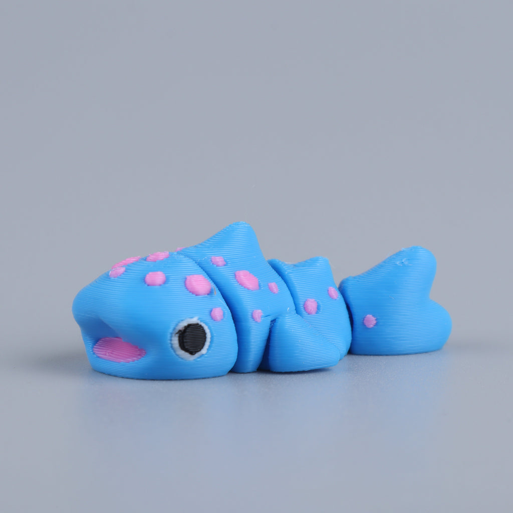 3D Printed Mini Fidget Creature Toy Pack – Articulated Party Favor Gift