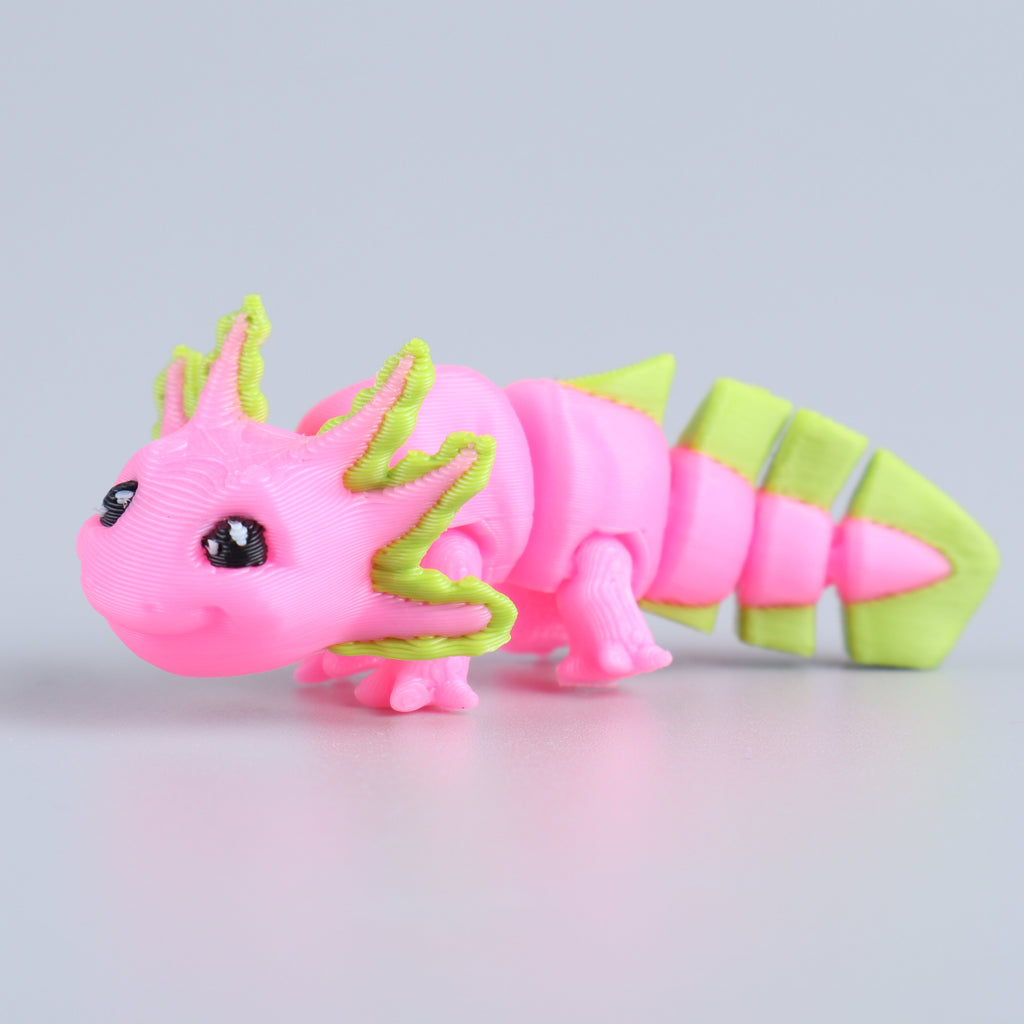 3D Printed Mini Fidget Creature Toy Pack – Articulated Party Favor Gift