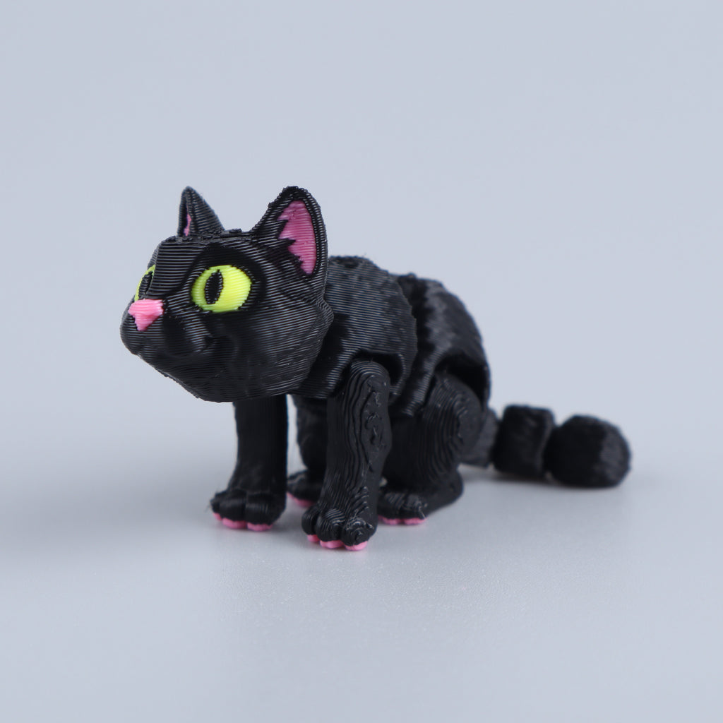 3D Printed Mini Fidget Creature Toy Pack – Articulated Party Favor Gift