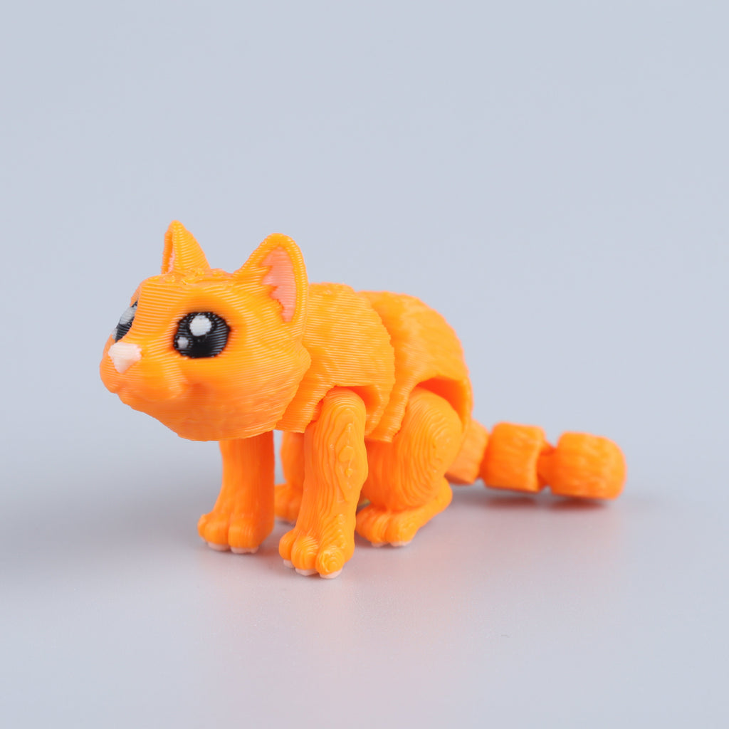 3D Printed Mini Fidget Creature Toy Pack – Articulated Party Favor Gift