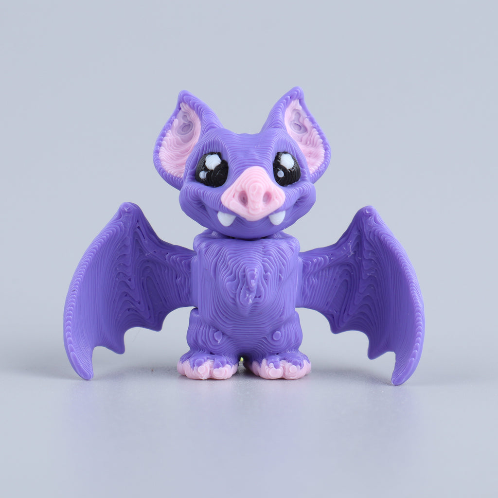 3D Printed Mini Fidget Creature Toy Pack – Articulated Party Favor Gift