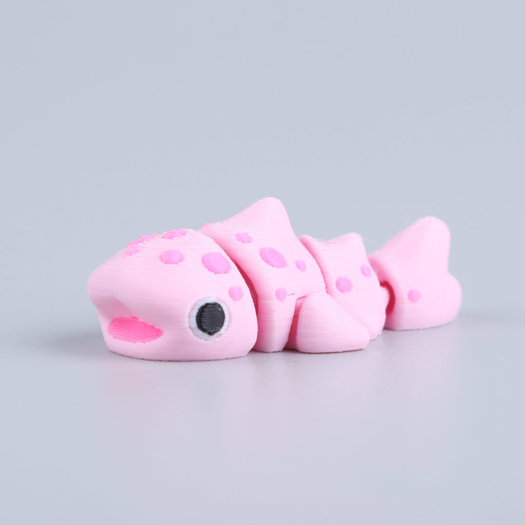 3D Printed Mini Fidget Creature Toy Pack – Articulated Party Favor Gift