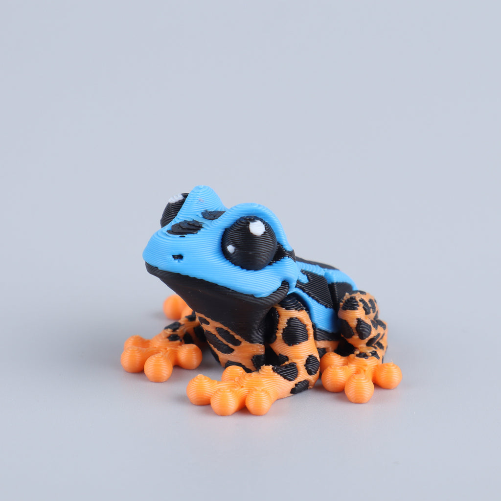 3D Printed Mini Fidget Creature Toy Pack – Articulated Party Favor Gift
