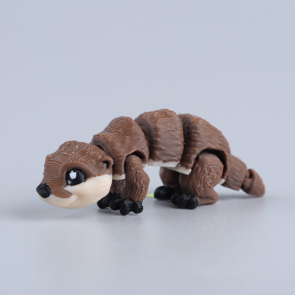 3D Printed Mini Fidget Creature Toy Pack – Articulated Party Favor Gift