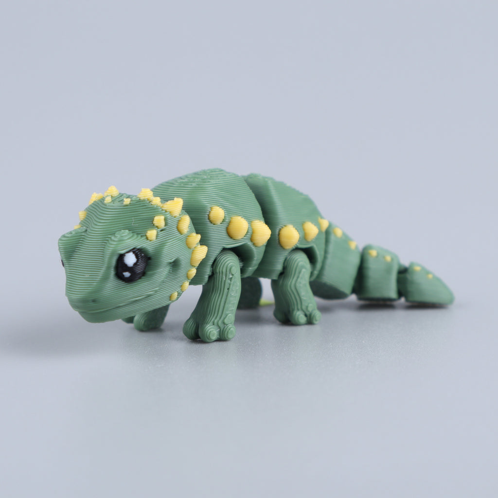 3D Printed Mini Fidget Creature Toy Pack – Articulated Party Favor Gift