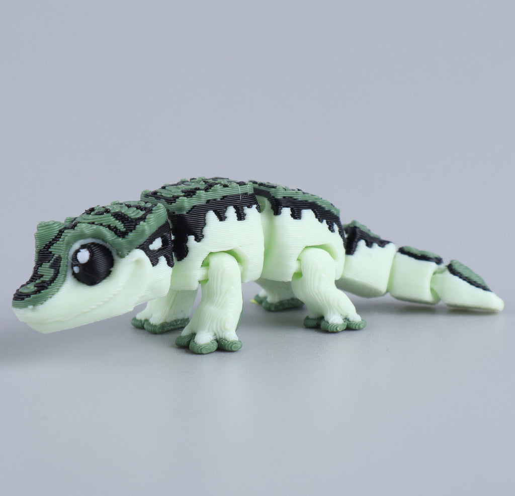 3D Printed Mini Fidget Creature Toy Pack – Articulated Party Favor Gift