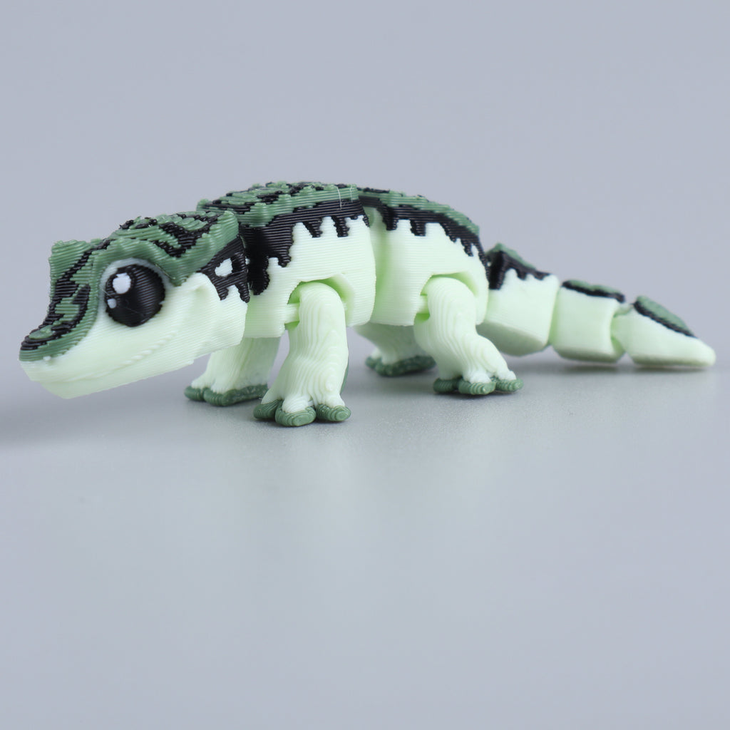 3D Printed Mini Fidget Creature Toy Pack – Articulated Party Favor Gift