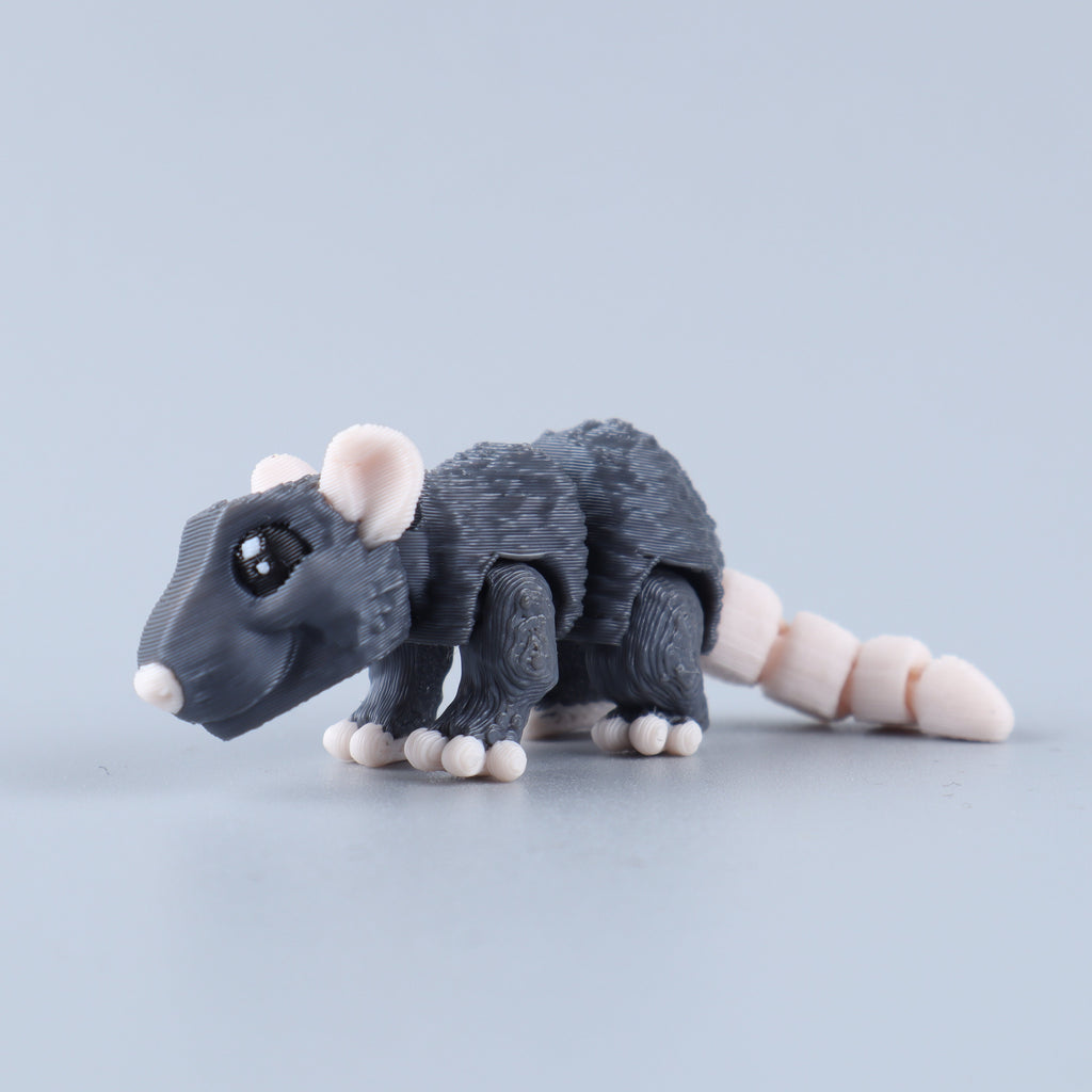 3D Printed Mini Fidget Creature Toy Pack – Articulated Party Favor Gift