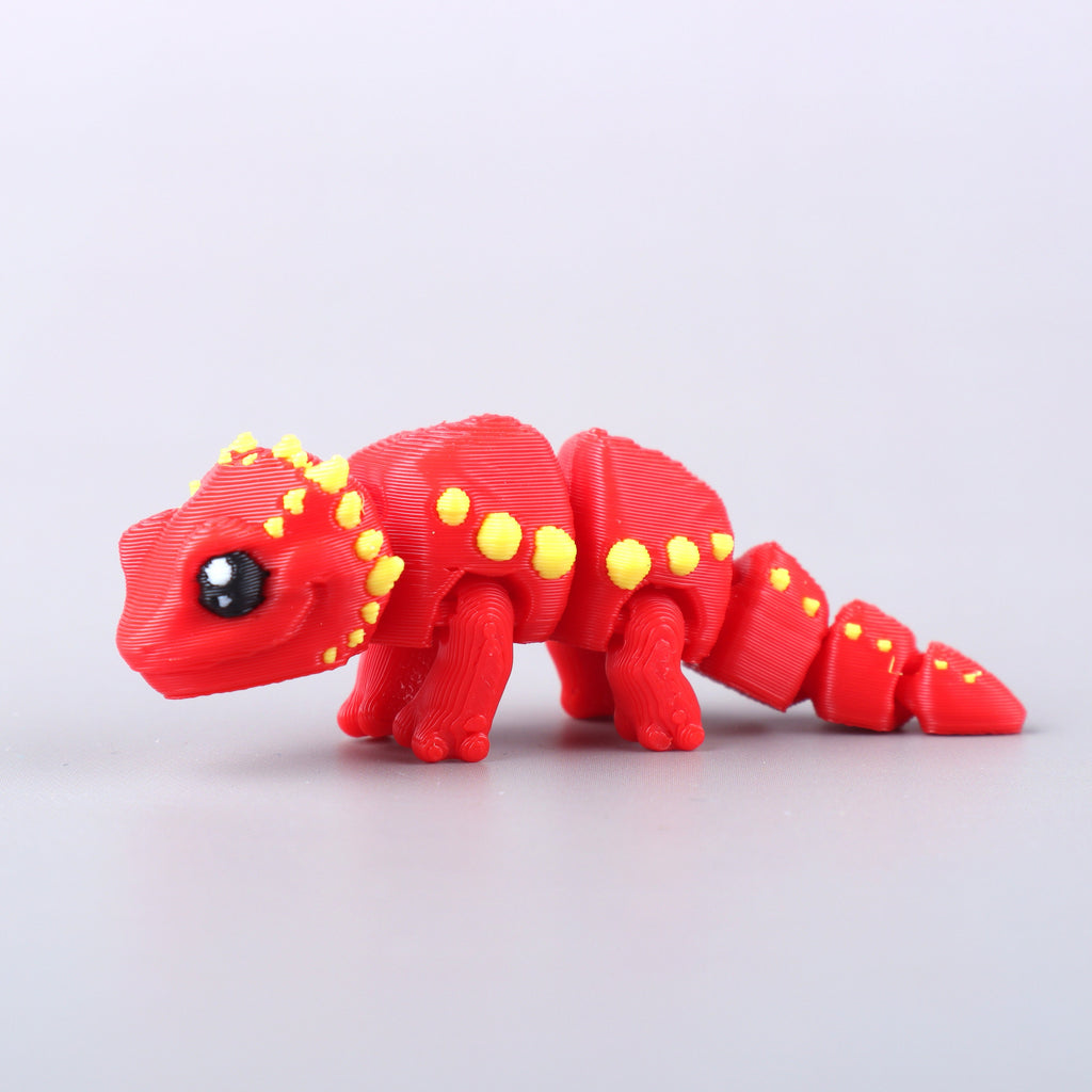 3D Printed Mini Fidget Creature Toy Pack – Articulated Party Favor Gift