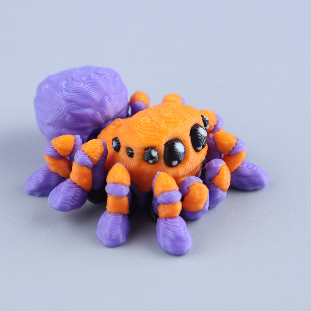3D Printed Mini Fidget Creature Toy Pack – Articulated Party Favor Gift
