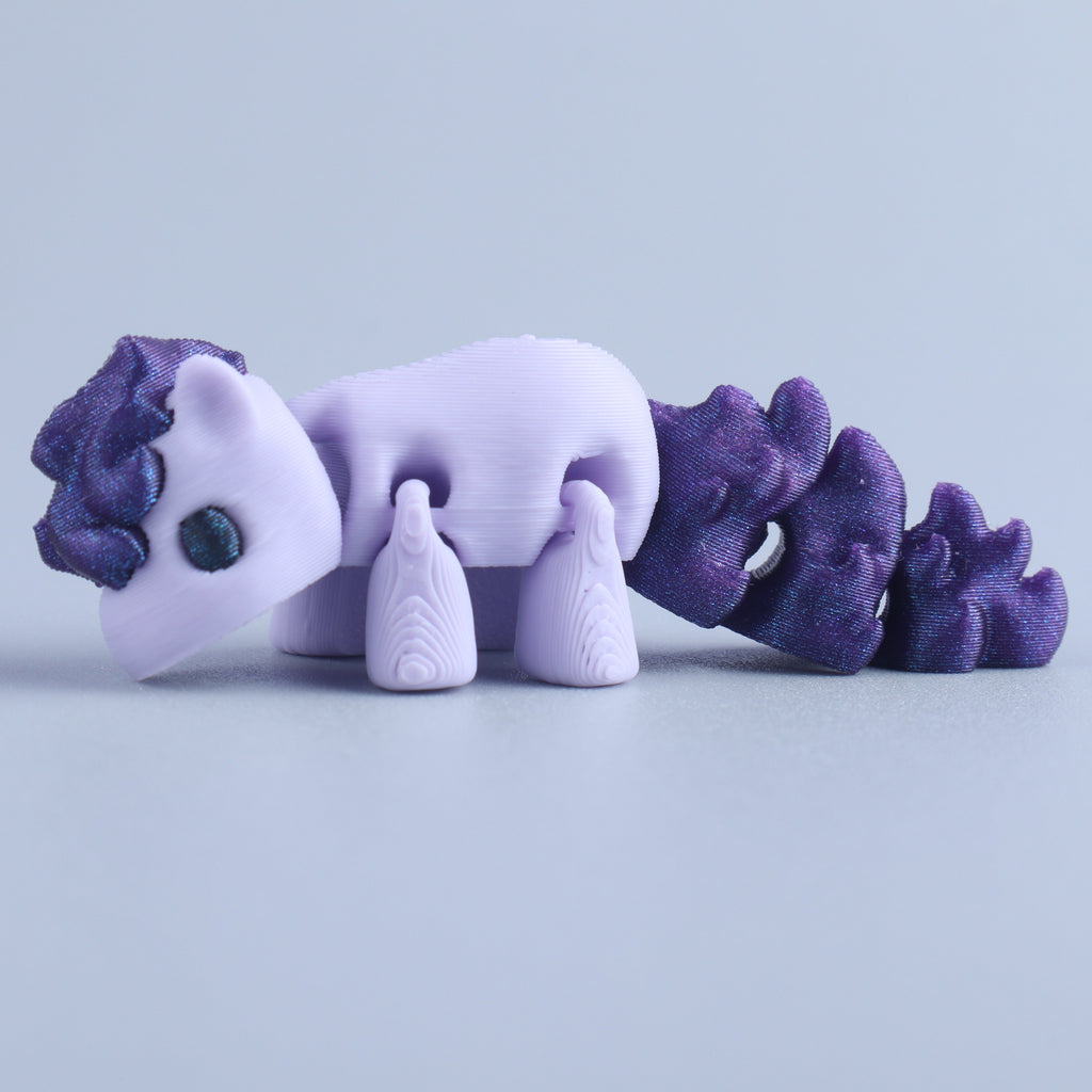 3D Printed Mini Fidget Creature Toy Pack – Articulated Party Favor Gift
