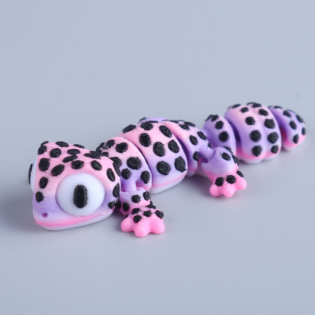 3D Printed Mini Fidget Creature Toy Pack – Articulated Party Favor Gift