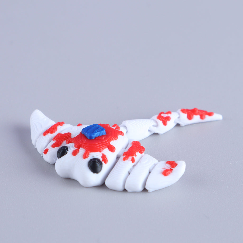 3D Printed Mini Fidget Creature Toy Pack – Articulated Party Favor Gift