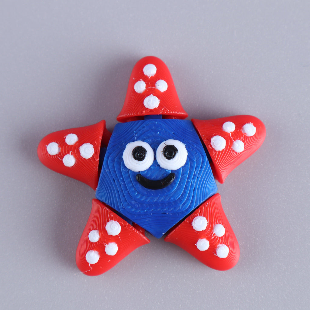 3D Printed Mini Fidget Creature Toy Pack – Articulated Party Favor Gift