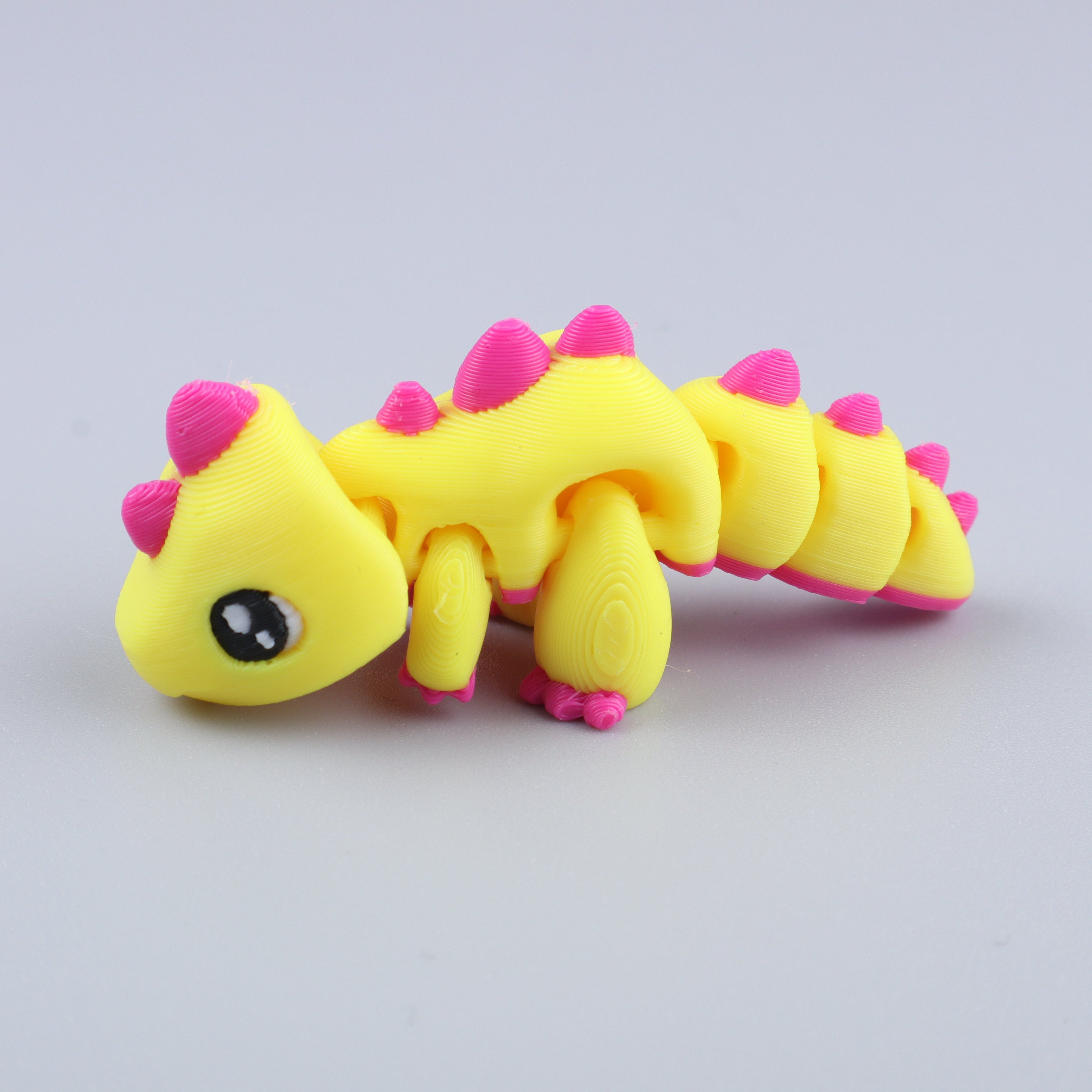 3D Printed Mini Fidget Creature Toy Pack – Articulated Party Favor Gift