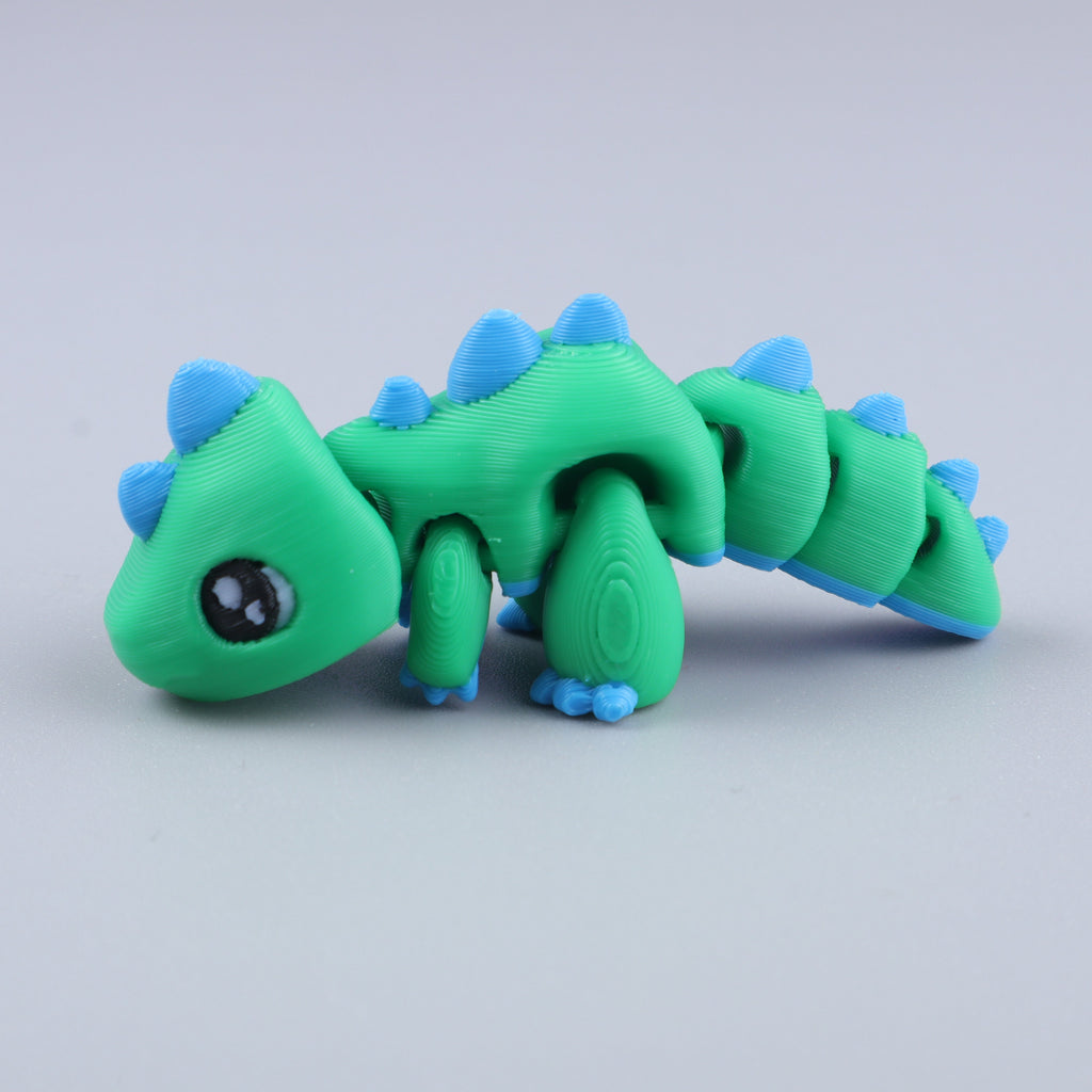 3D Printed Mini Fidget Creature Toy Pack – Articulated Party Favor Gift