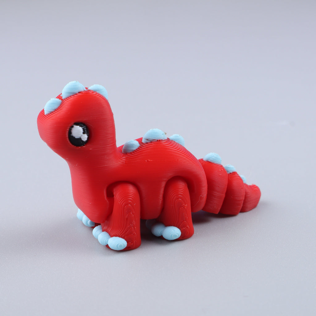 3D Printed Mini Fidget Creature Toy Pack – Articulated Party Favor Gift