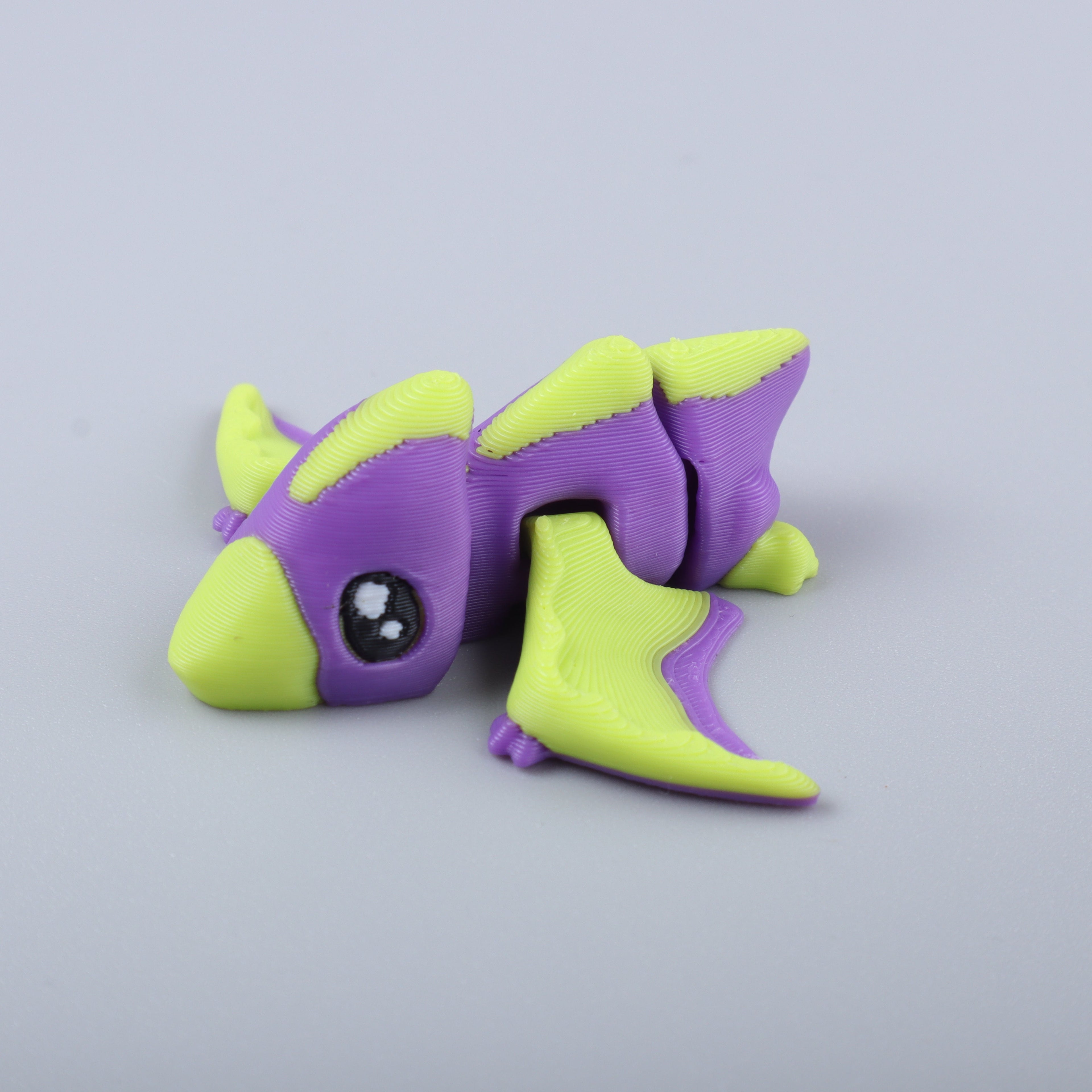 3D Printed Mini Fidget Creature Toy Pack – Articulated Party Favor Gift