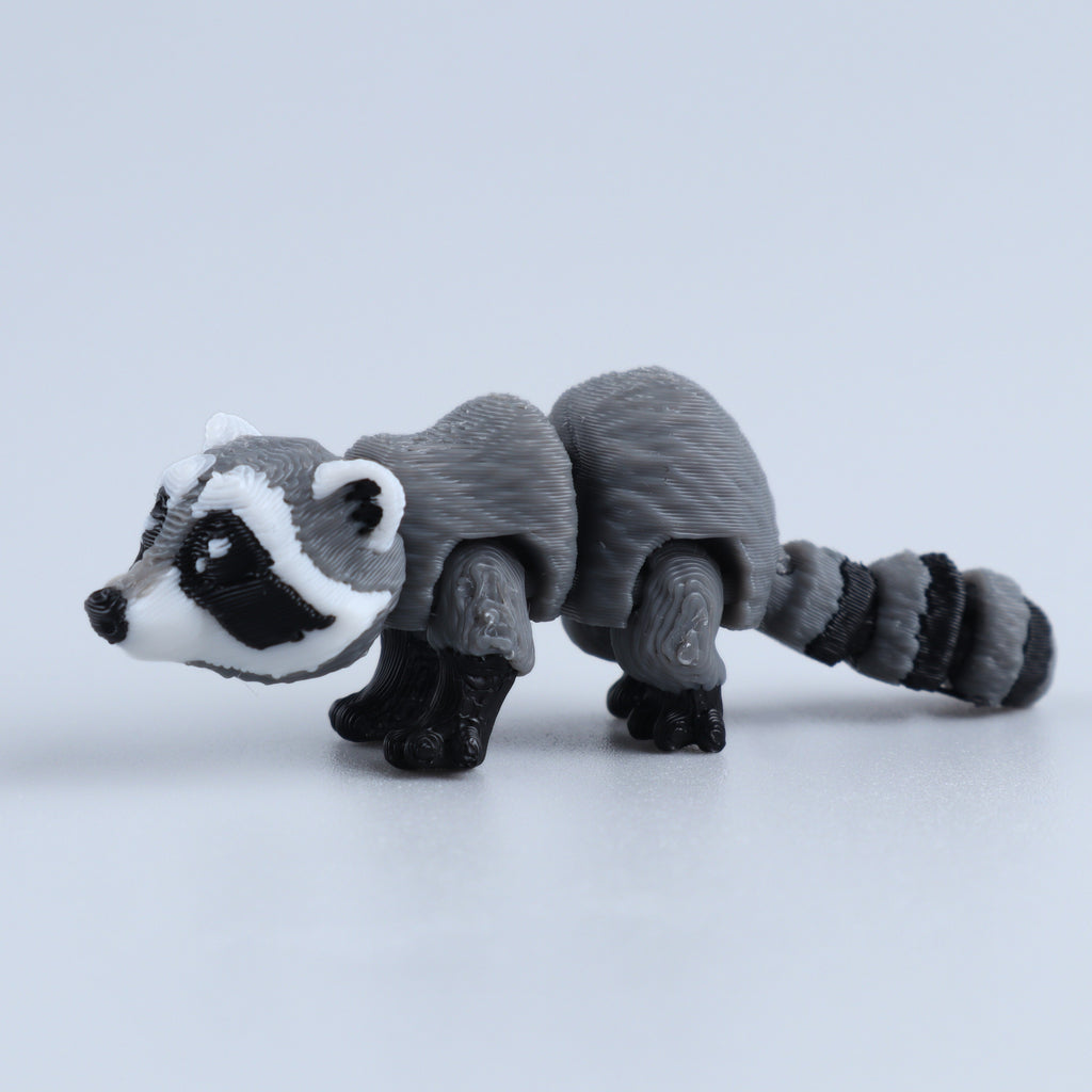 3D Printed Mini Fidget Creature Toy Pack – Articulated Party Favor Gift