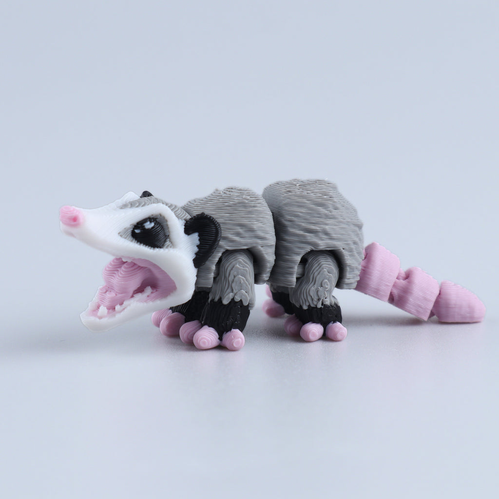 3D Printed Mini Fidget Creature Toy Pack – Articulated Party Favor Gift