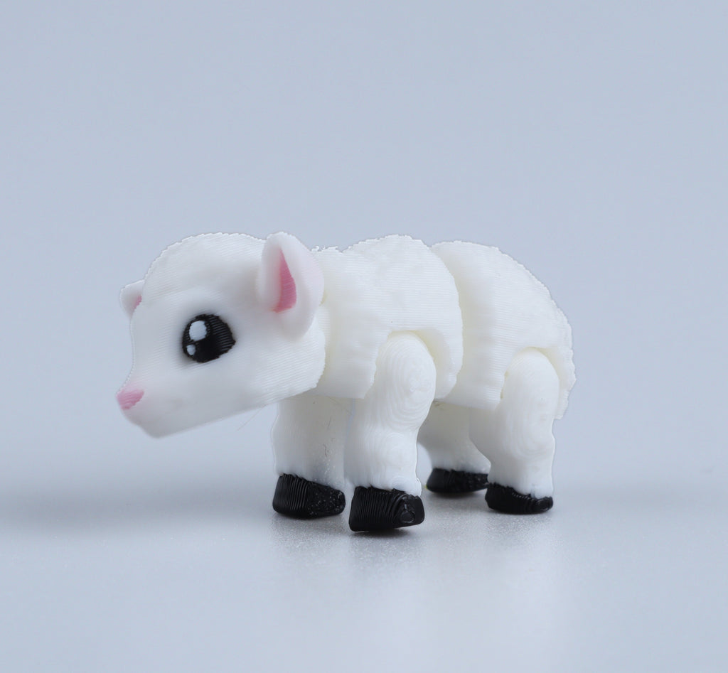 3D Printed Mini Fidget Creature Toy Pack – Articulated Party Favor Gift