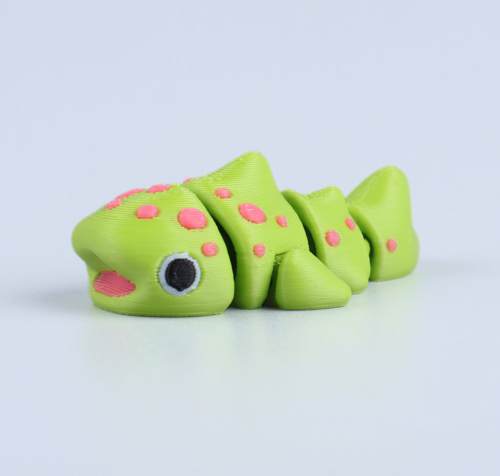 3D Printed Mini Fidget Creature Toy Pack – Articulated Party Favor Gift