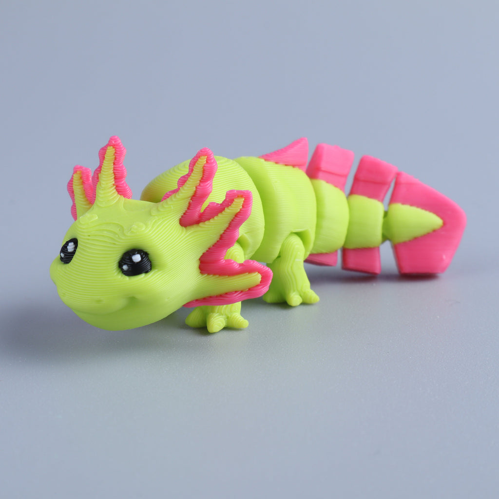 3D Printed Mini Fidget Creature Toy Pack – Articulated Party Favor Gift